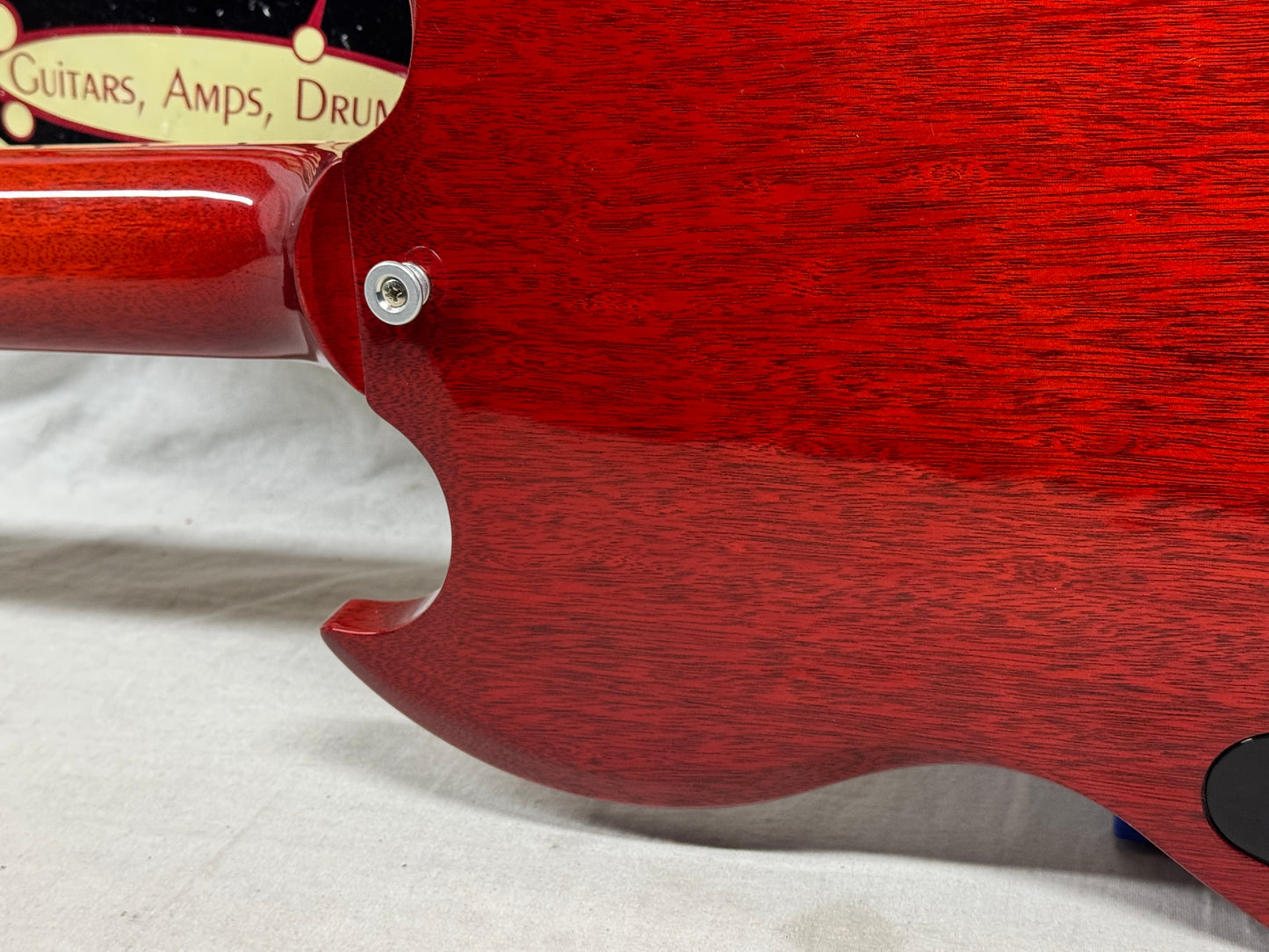 Gibson SG61V00VENH1 SG Standard '61 Maestro Vibrola Guitar with Case 2024 - Vintage Cherry