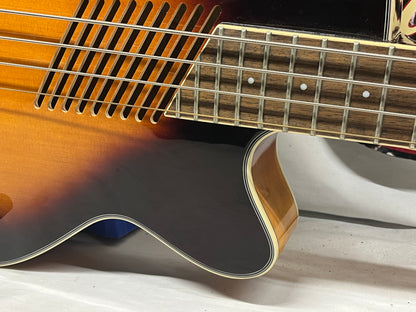 Washburn AB40VSK Singlecut Acoustic Electric Bass
