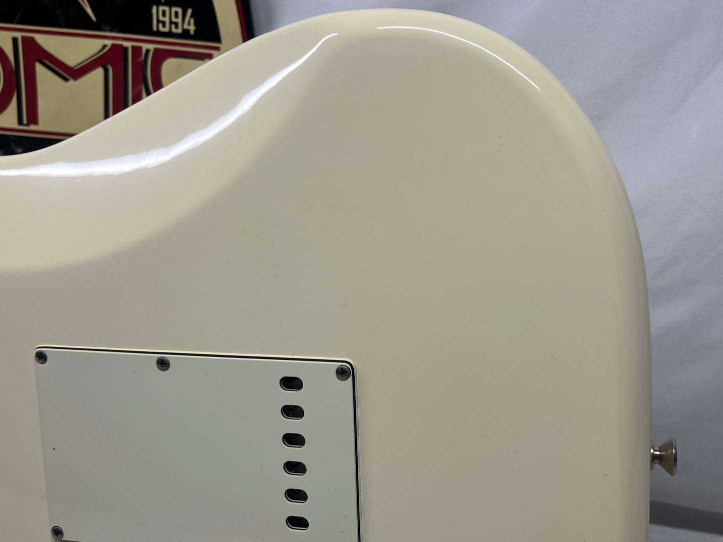 Fender Classic Series '70s Stratocaster strat Electric Guitar MIM - Made in Mexico - Olympic White