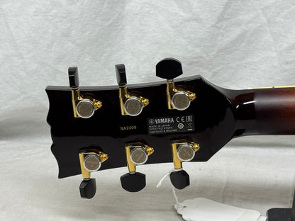 Yamaha SA2200 sa-2200 Semi-Hollowbody Guitar with Gator Case 2020
