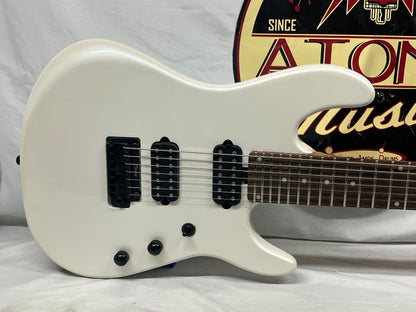 Ernie Ball Music Man Jason Richardson Signature Sterling Cutlass 7 7-String Electric Guitar - Pearl White