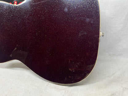Silvertone Jupiter 1423 Redburst Reissue Singlecut Electric Guitar