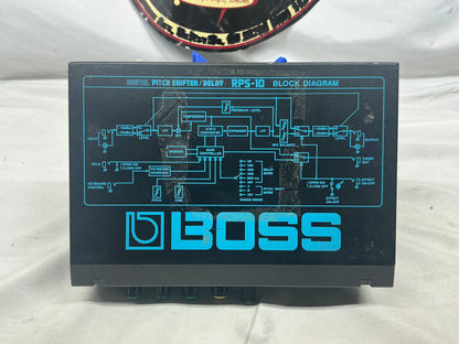 Boss RPS-10 Micro Rack Series Digital Pitch Shifter / Delay 1986 - 1991 - Black