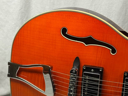 Eastwood Classic 6 TA PH Hollowbody Guitar with Case - Image 6
