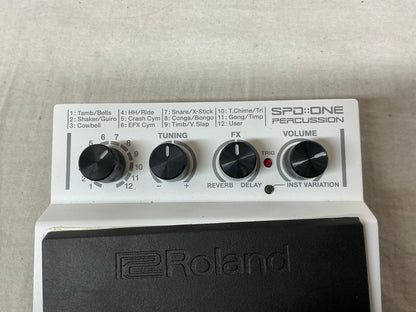 Roland SPD::One Percussion Digital Percussion Pad 2010s - White
