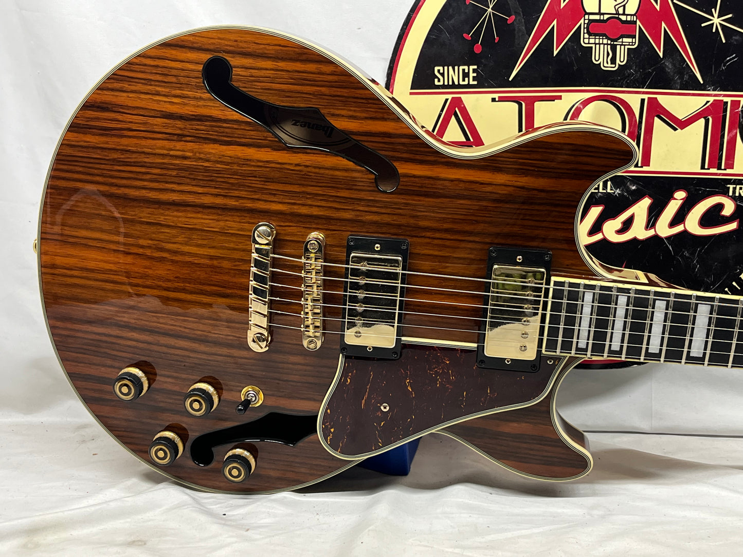 Ibanez AM93ME Artcore Expressionist Doublecut Semi-Hollow Body Electric Guitar with Case
