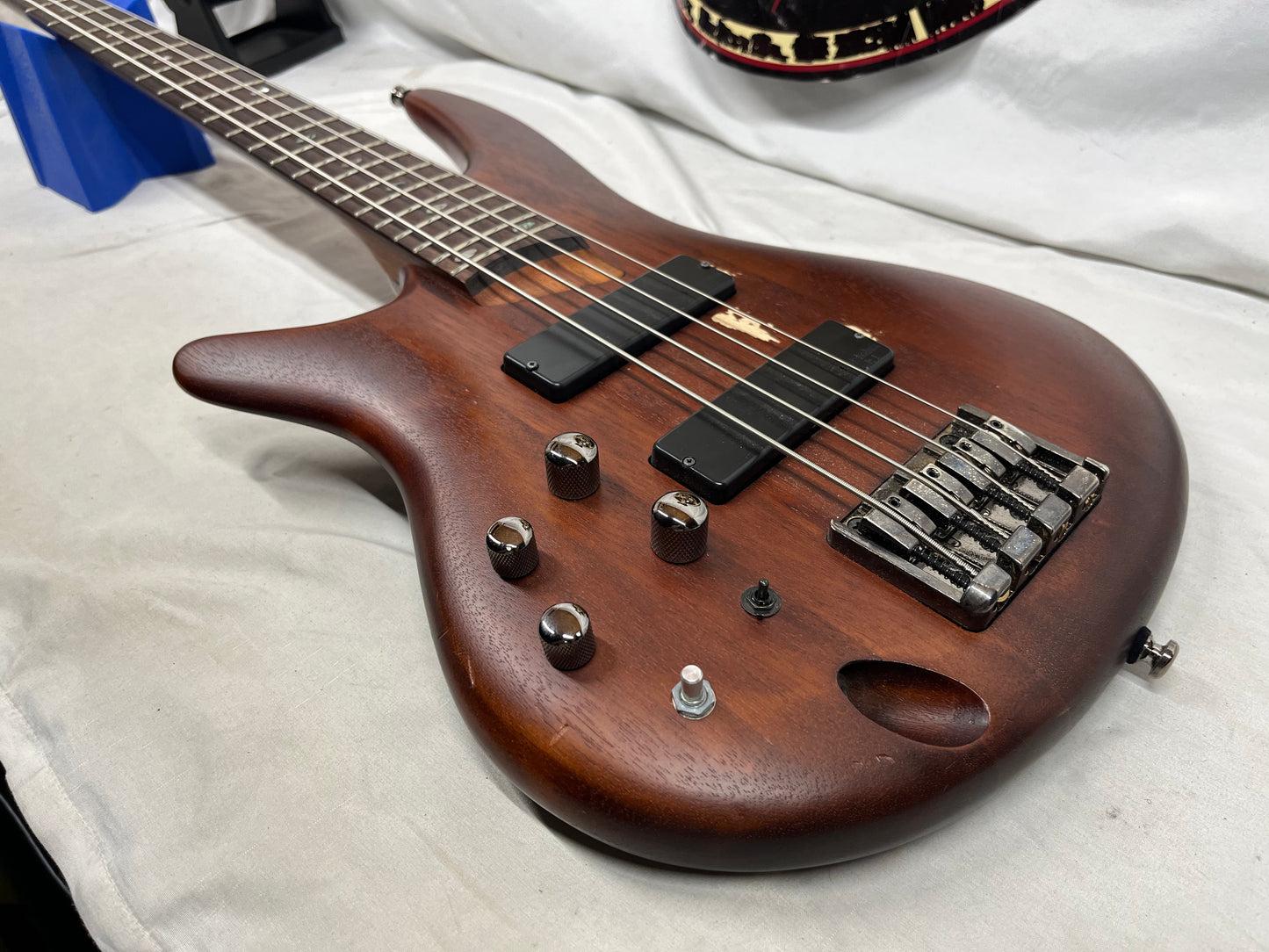 Ibanez Soundgear SR500L Left-Handed Lefty *Strung for Right-Handed Playing* Doublecut 4-String Electric Bass
