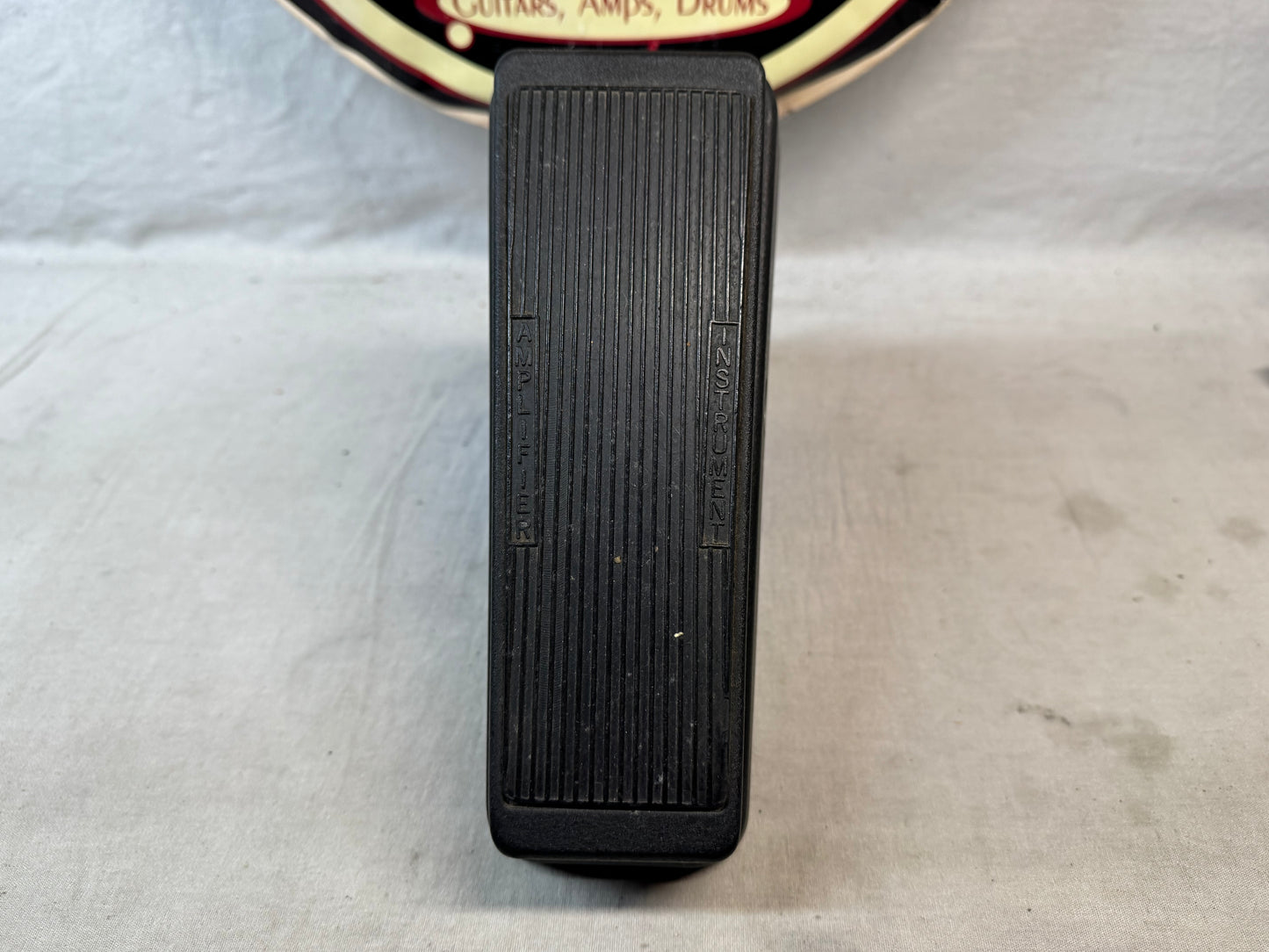 Dunlop GCB95F GCB-95F Cry Baby crybaby Classic Wah Pedal with Fasel Inductor - missing battery cavity cover / feet