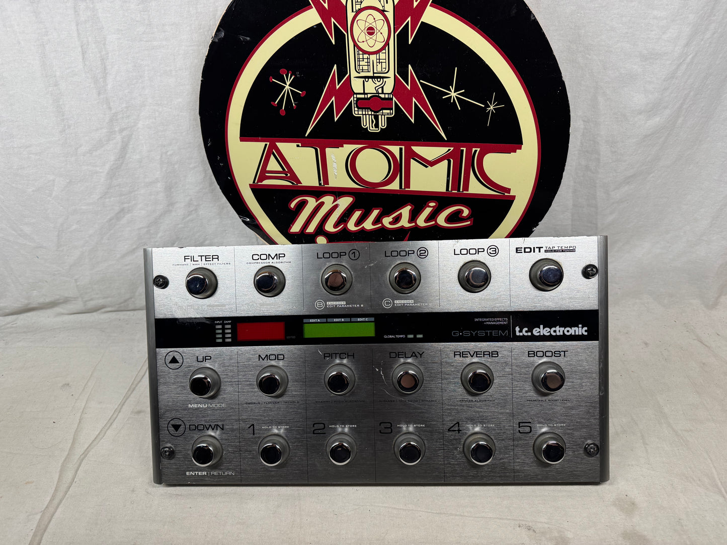 TC Electronic G-System Guitar Multi-Effects Preamp Floorboard Pedal