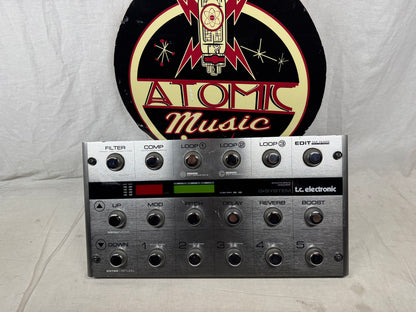 TC Electronic G-System Guitar Multi-Effects Preamp Floorboard Pedal