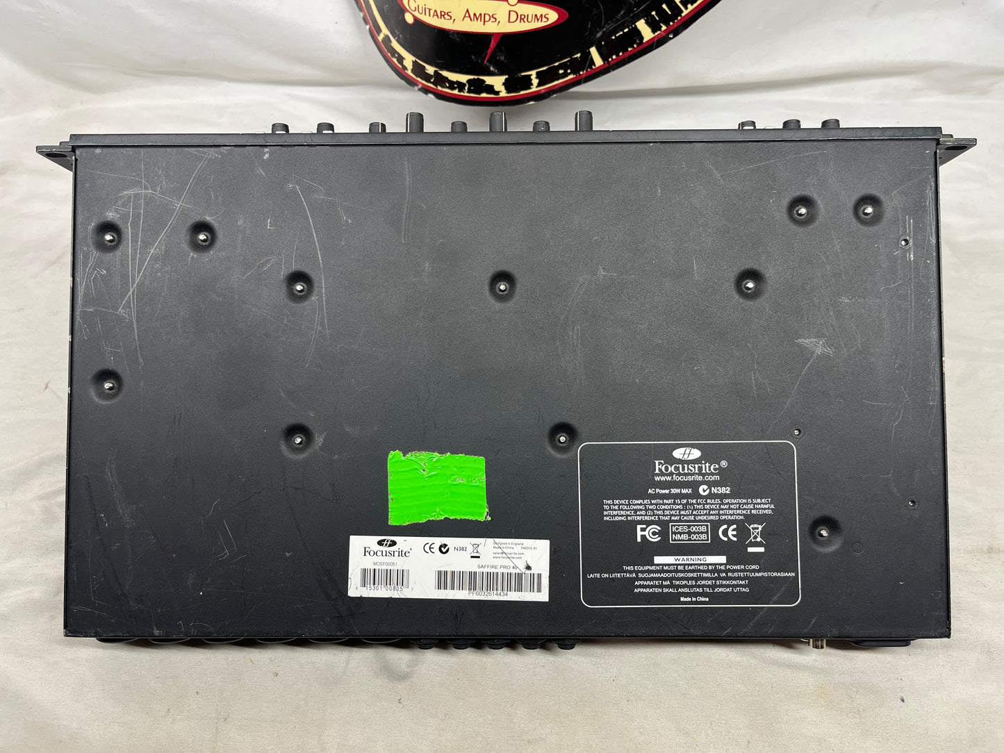 Focusrite Saffire Pro 40 Firewire Audio Interface Rack Unit