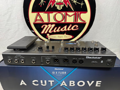 Blackstar ID:X Floor Three Guitar Multi-Effects Pedal with Power Supply + Box