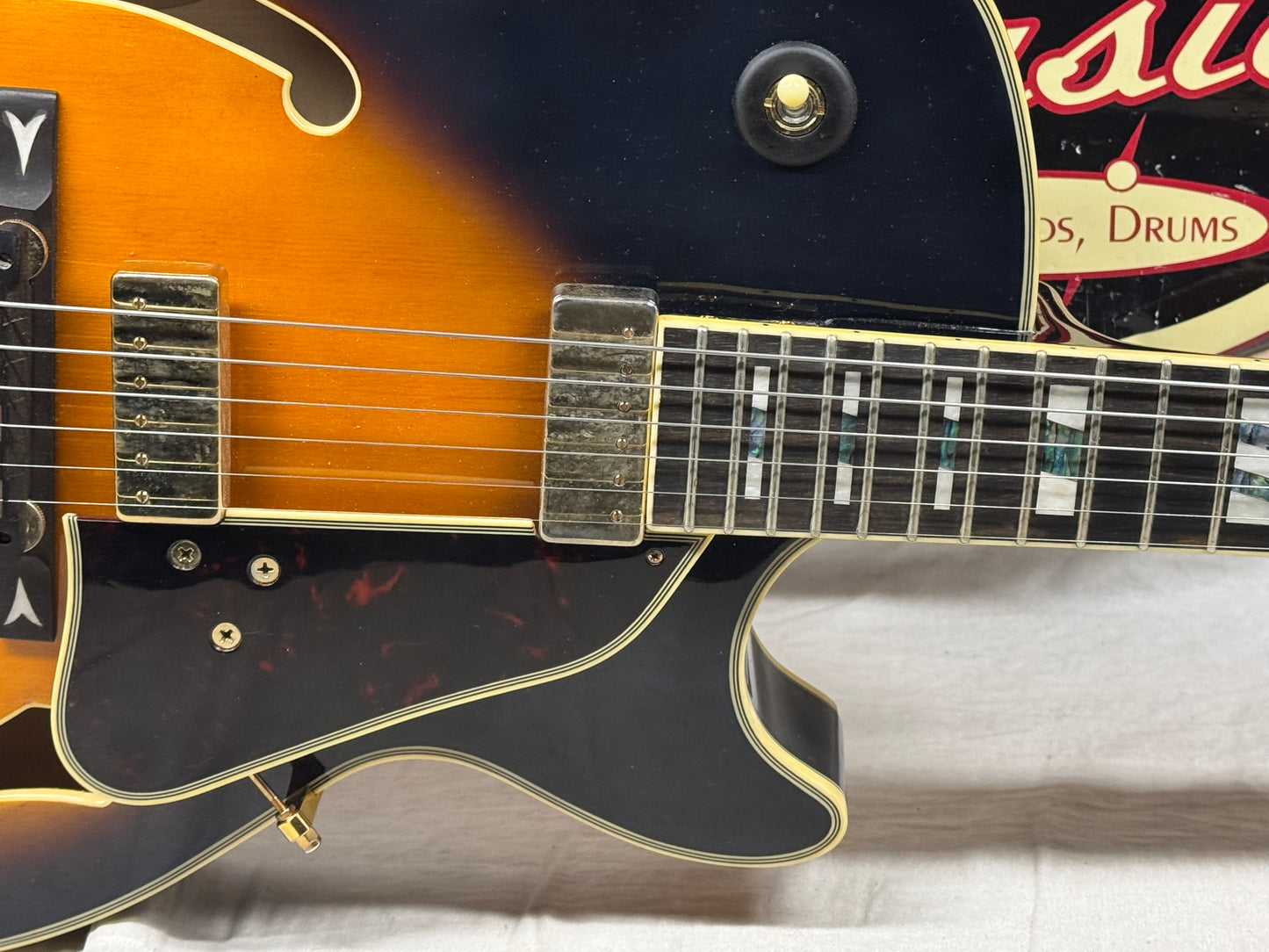 Ibanez GB10SE-BS gb10 se George Benson Signature Archtop Hollowbody Jazz Guitar with Case 2017