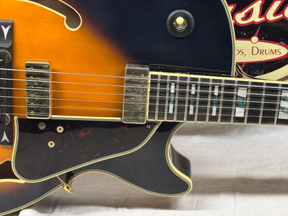 Ibanez GB10SE-BS gb10 se George Benson Signature Archtop Hollowbody Jazz Guitar with Case 2017