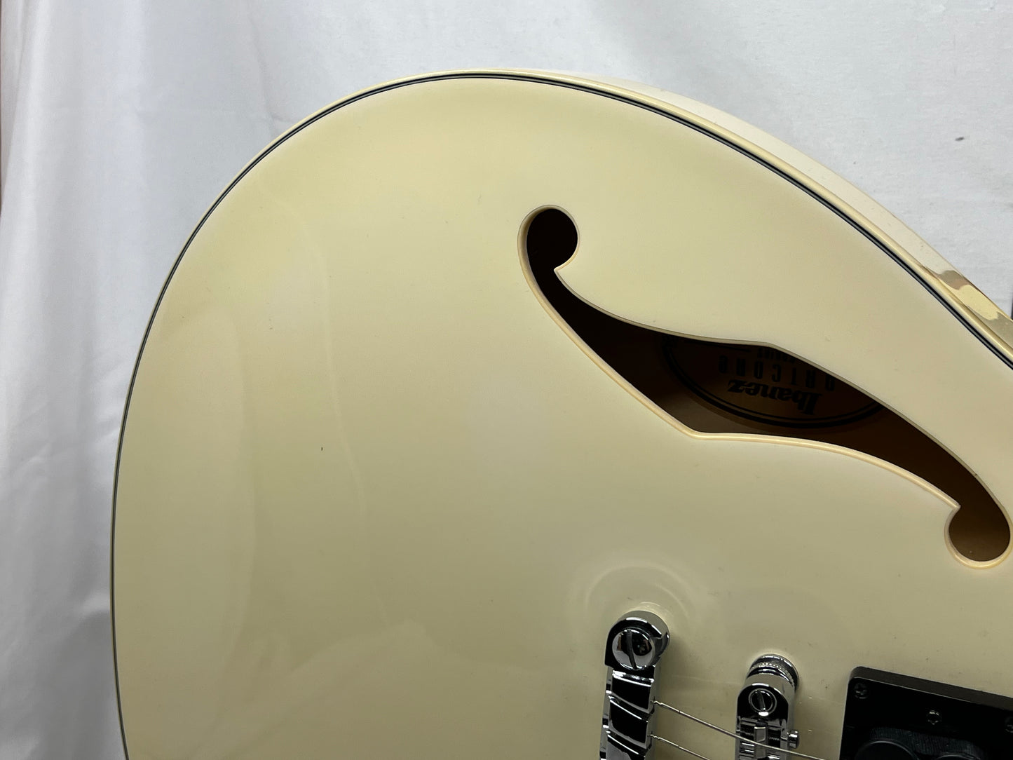 Ibanez Artcore Series AS73-IV Semi-Hollow Body Electric Guitar - Ivory