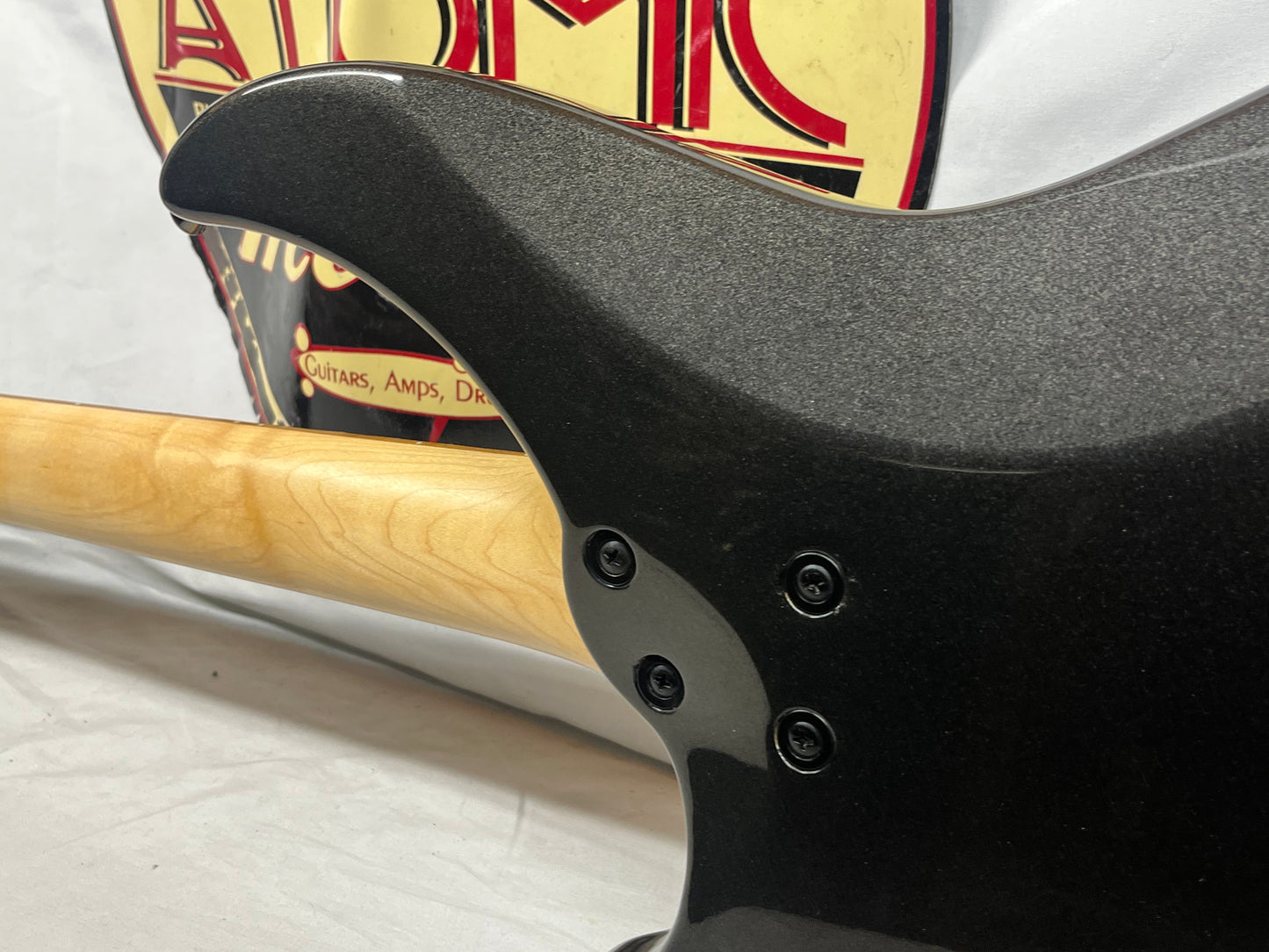 Mitchell MB200 4-String Electric Bass - Gunmetal