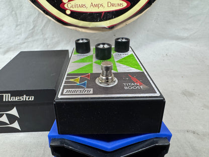 Maestro Titan Boost Pedal with Box