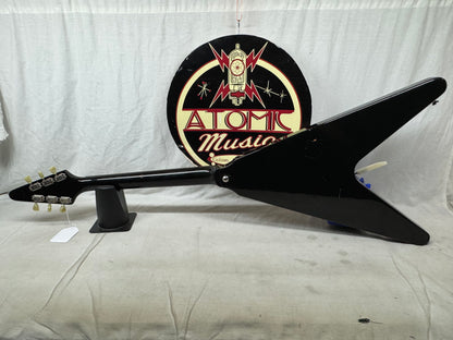Gibson Flying V Guitar with TKL Case - mods 1993 - Ebony / Black