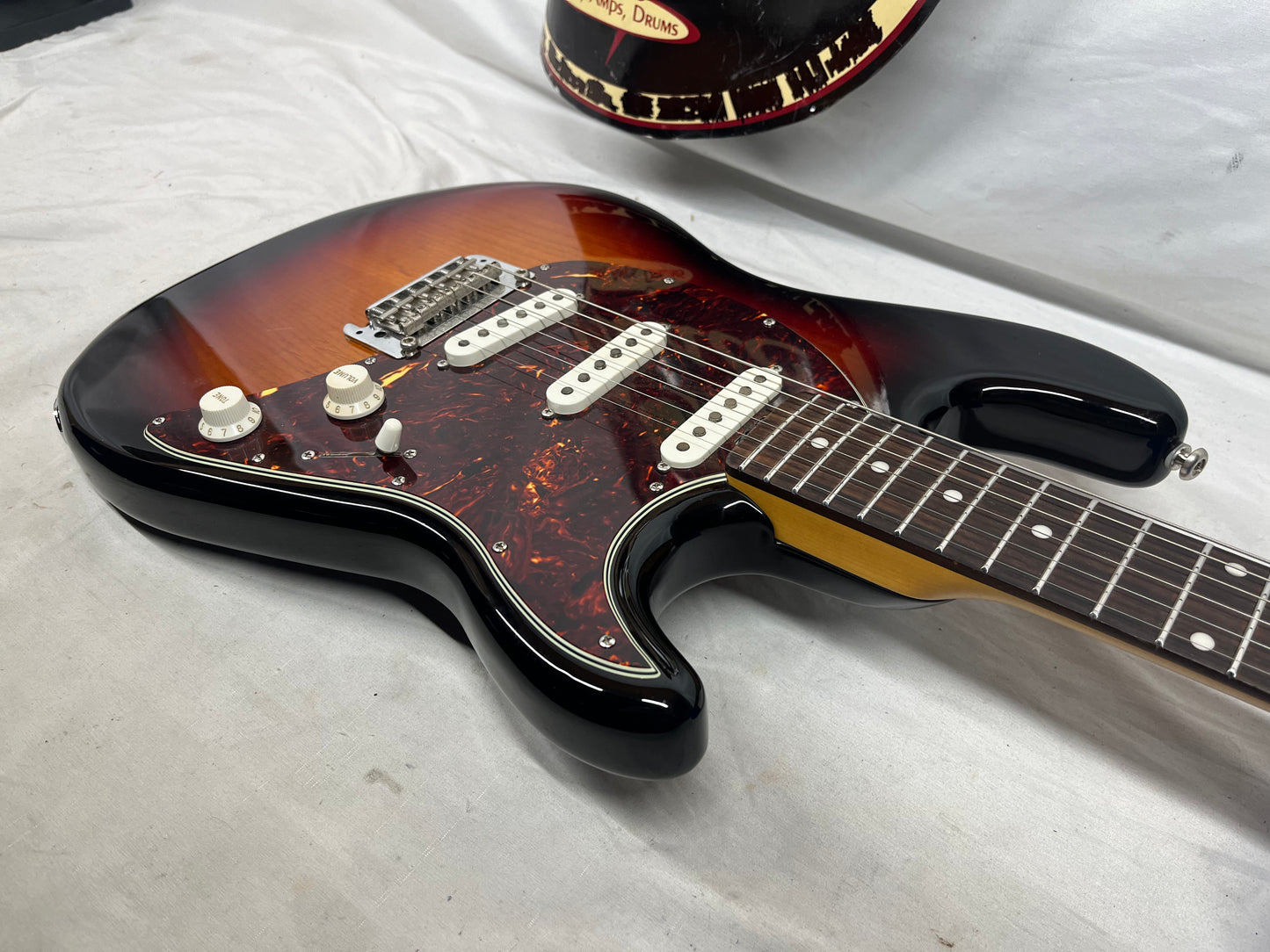 Ernie Ball Music Man Cutlass Doublecut Electric Guitar with Hard Case