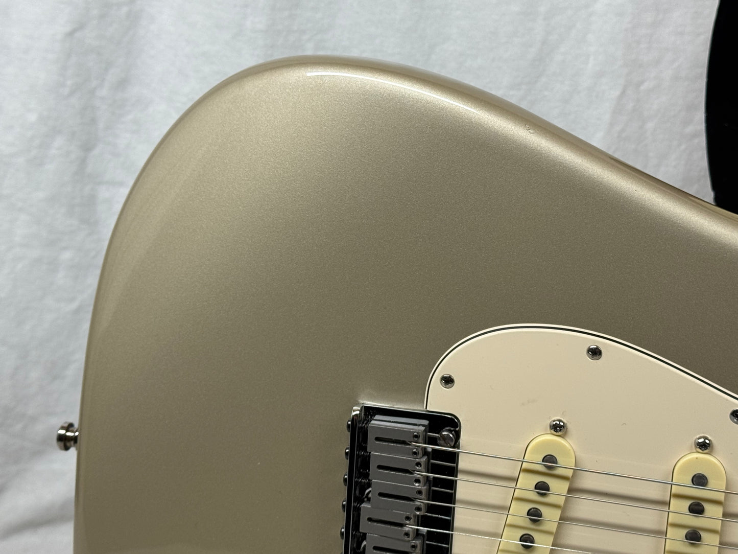 Fender American Texas Special Stratocaster Guitar with Gator Case 2000 - Shoreline Gold / Rosewood fingerboard