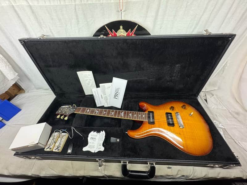 PRS Paul Reed Smith Limited Edition Ted McCarty DC245 dc 245 10-Top Soapbar Guitar with Case