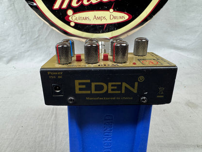 Eden Amplification WTDI Bass Preamp Pedal with Power Supply