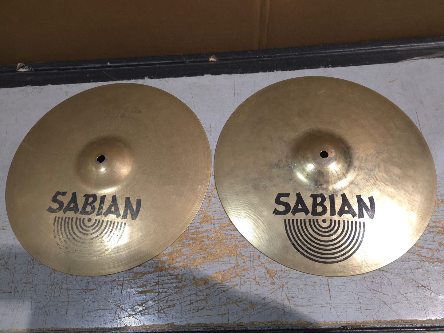 Sabian 14" AAX Metal Hi-Hat Cymbals (Pair)
