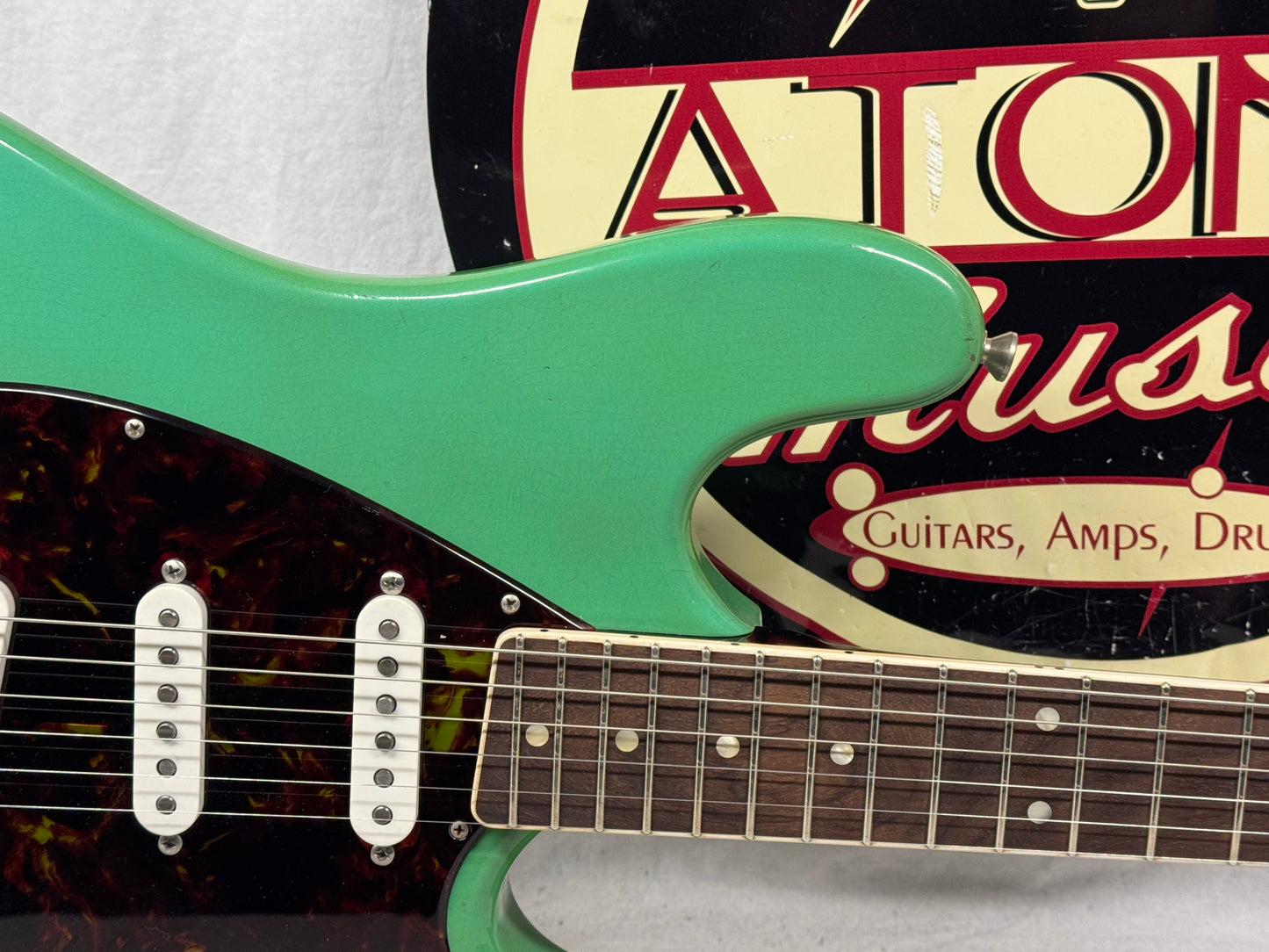 Castedosa Guitars Carlos Lopez Abi abigail S-style Guitar with COA + Case - s/n 260 2024 - Aged Sea Foam Green - Local Pickup Only
