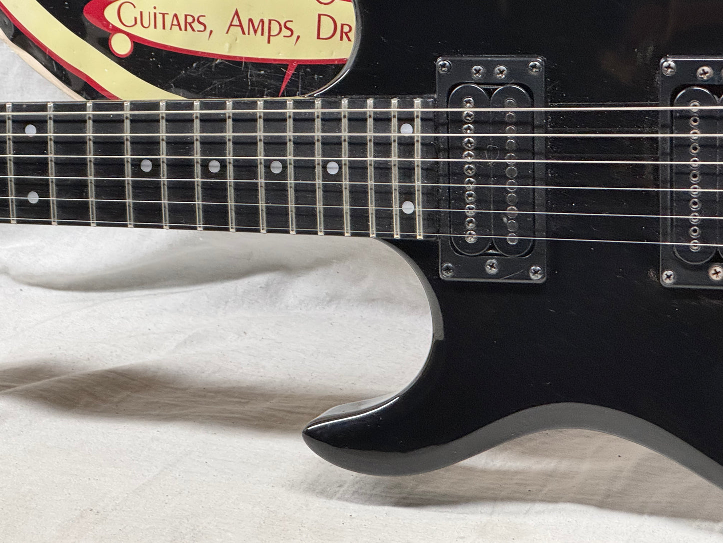 Carvin DC-127 dc127 LH Left-Handed Lefty Guitar - Black