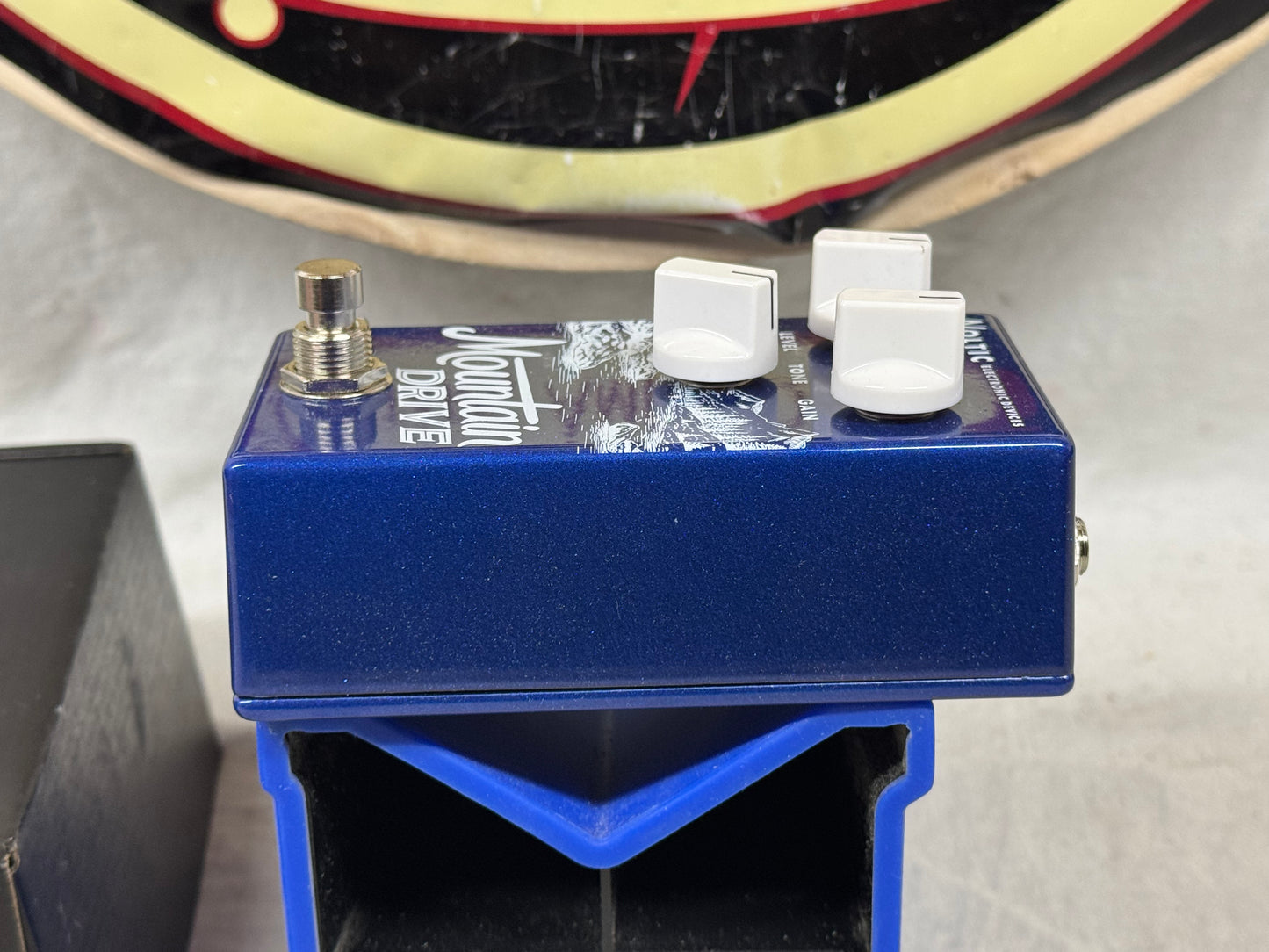Voltic Electronic Devices M Drive Mountain Drive Overdrive Pedal with Box
