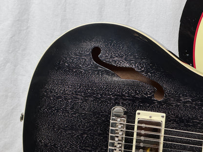 PRS Paul Reed Smith SE HBPEIBDH Hollowbody Standard Piezo Guitar with Case 2024 - Dog Hair Smokeburst