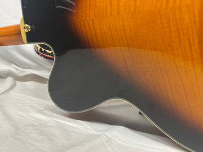 D'Angelico Excel EXL-1 Singlecut Archtop Hollow Body Electric Guitar with Case