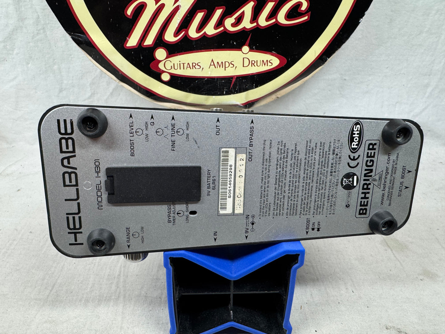 Behringer HB01 hb 01 Hell Babe hellbabe Wah Pedal
