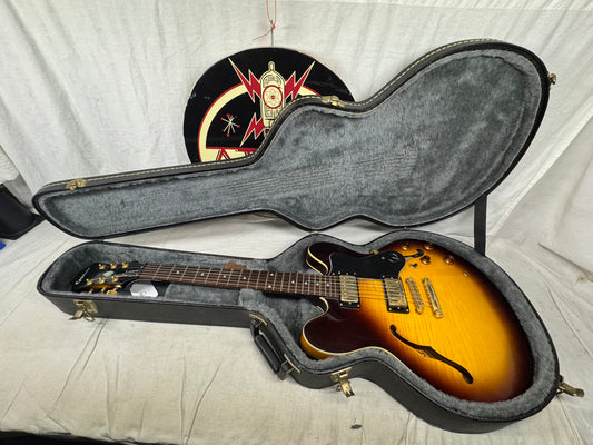 Epiphone Factory 2nd Limited Edition Dot Deluxe Semi-Hollowbody Guitar with Case