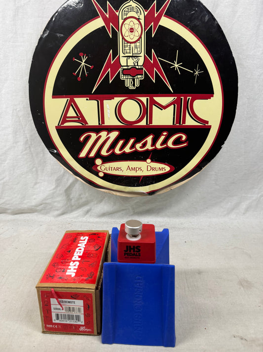 JHS Pedals Red Remote Auxiliary Footswitch Pedal with Box