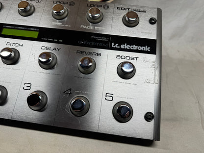 TC Electronic G-System Guitar Multi-Effects Preamp Floorboard Pedal