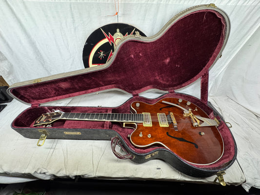 Gretsch 6122 G6122 The Chet Atkins Country Gentleman Hollowbody Guitar with Case - modified 1964