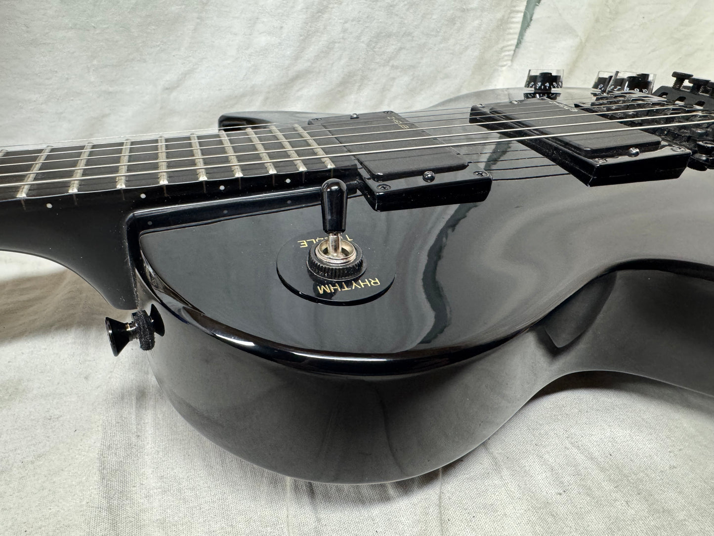 Epiphone Limited Edition Custom Shop Les Paul Nightfall with Gig Bag 2010 - Ebony / Black
