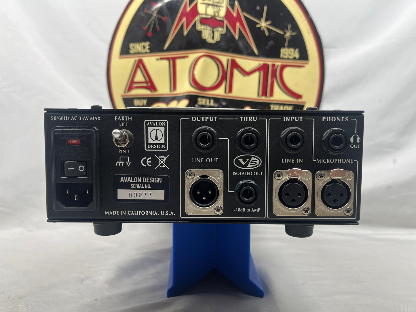Avalon V5 DI-Re-Preamplifier