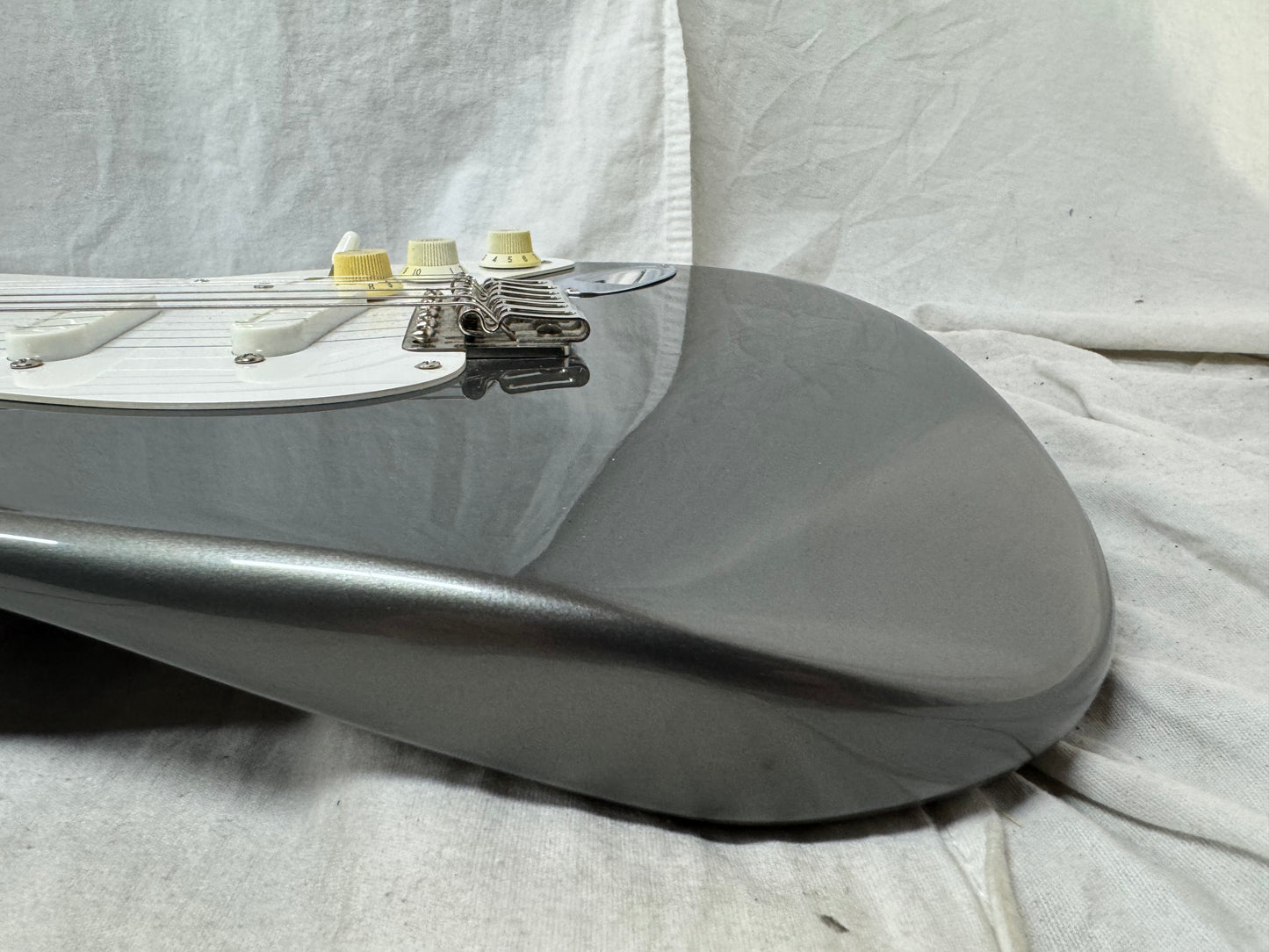 Fender USA Eric Clapton Stratocaster Guitar with Case 1998 - Pewter / Maple neck