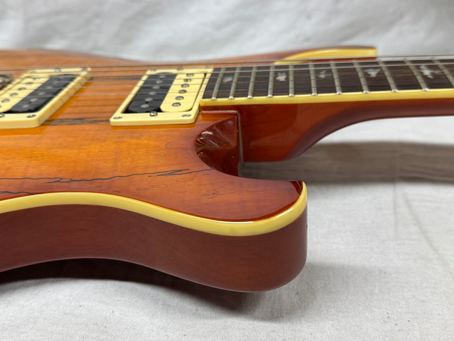 PRS Paul Reed Smith SE Custom 24 Guitar - Limited Edition Exotic Top 2015 - Spalted Maple