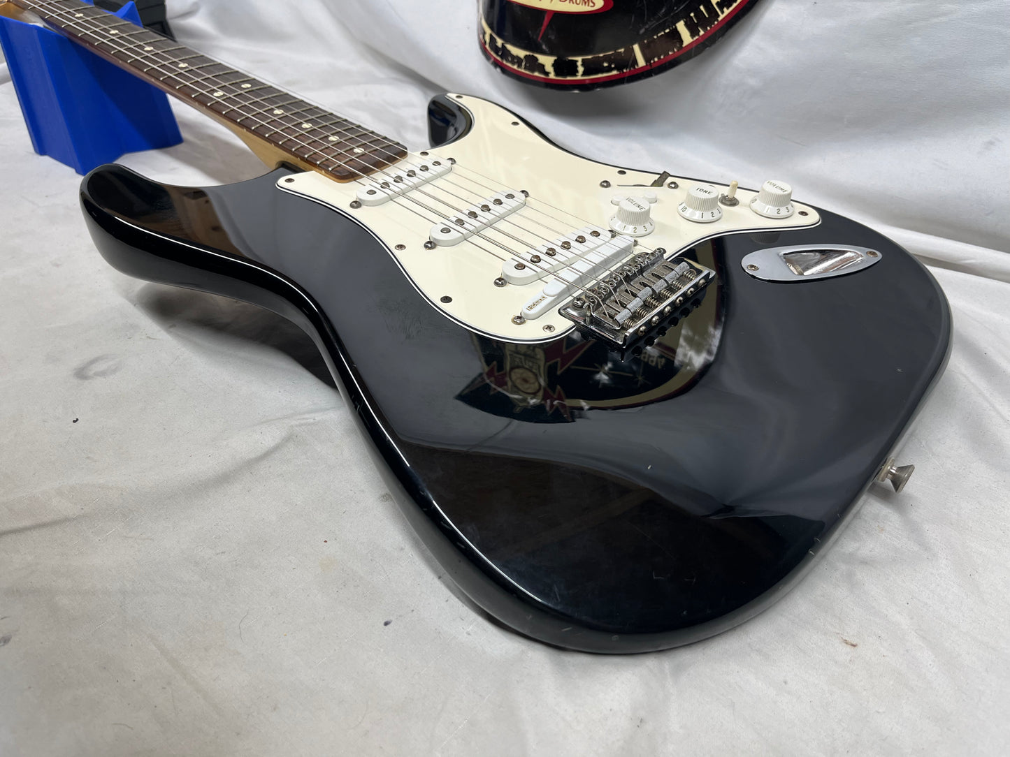 Fender Standard Roland Ready Stratocaster Strat Electric Guitar - Black