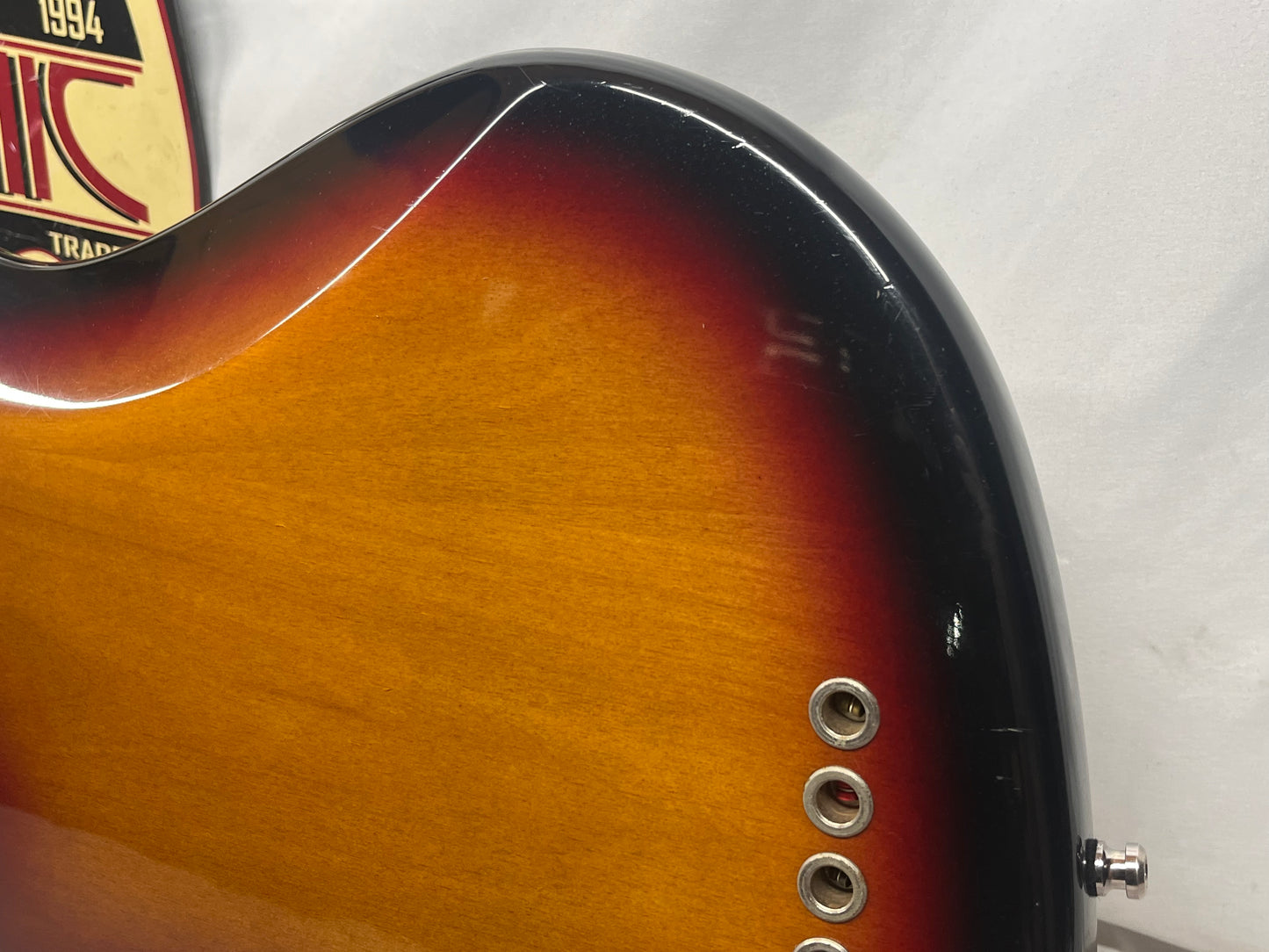 Fender American 4-String Electric Jazz Bass with Hard Case - 3-Color Sunburst