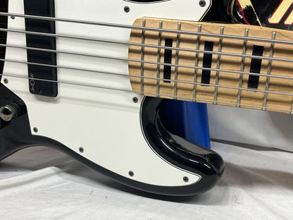 Squier Contemporary Active Jazz Bass HH V 5-String Electric Bass 2019 - Black