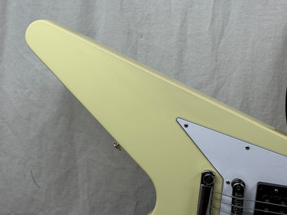 Gibson DSVS00CWCH1 '70s Flying V Guitar with Case 2023 - Classic White
