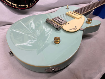 Gretsch G2215-P90 Streamliner Junior Jet Club Singlecut Electric Guitar - Mint Metallic