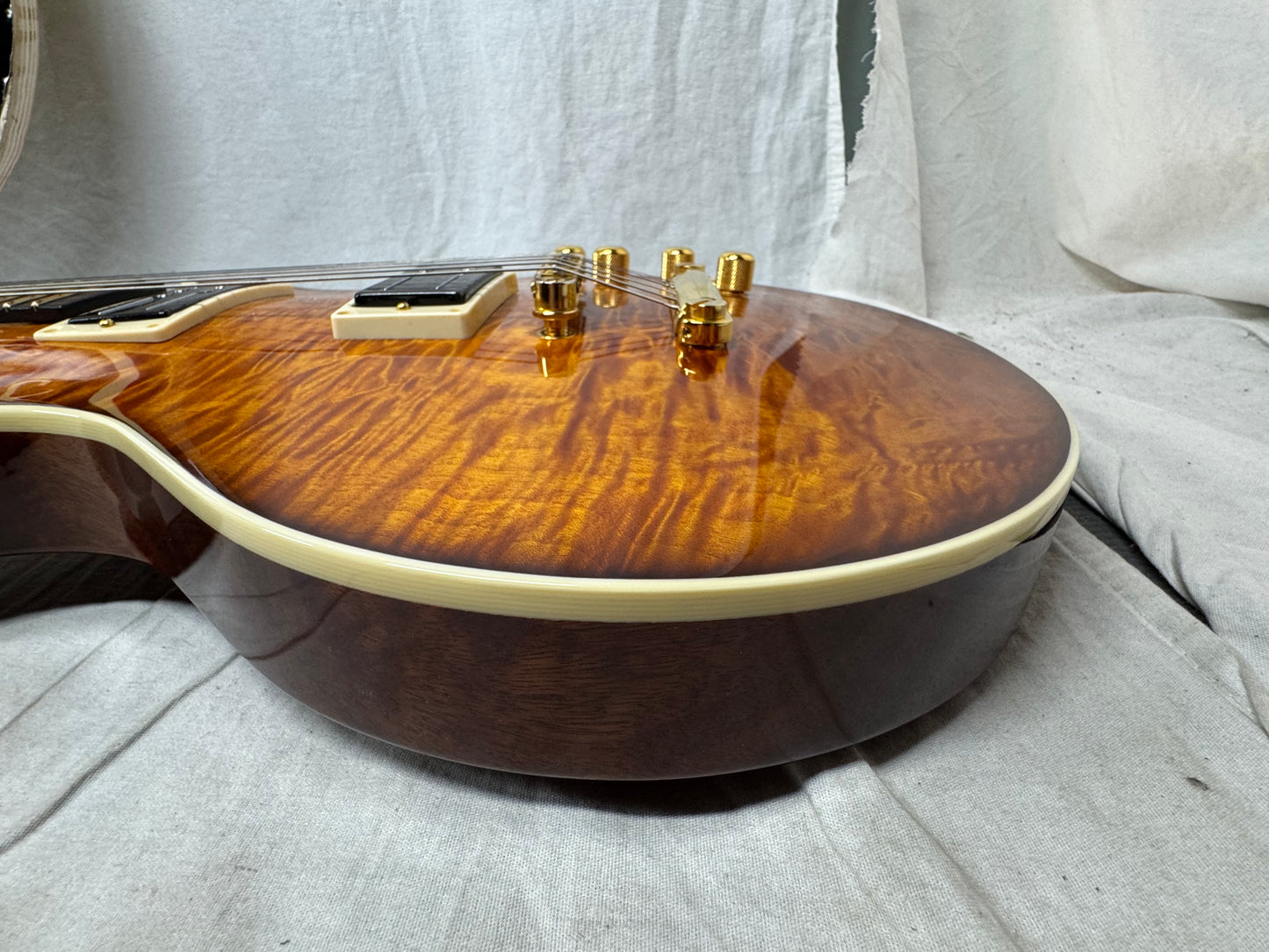 Warmoth Singlecut Guitar by Houston Electric Guitar Jerry DeLue