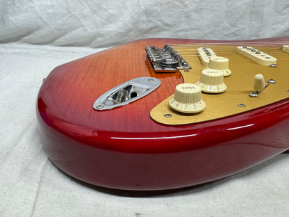 Fender Player II 2 Stratocaster Plus Top Guitar - MIM Mexico 2025 - Cherry Burst / Maple neck