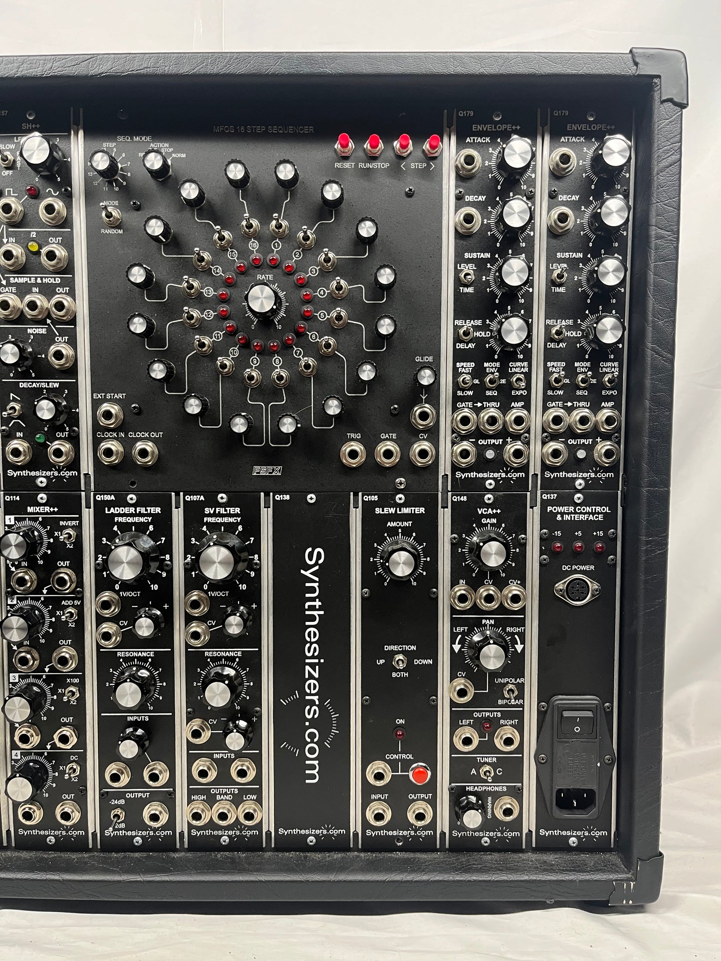 Synthesizers.com Portable Modular Synthesizer System Case and Keyboard with Patch Cables - Local Pickup Only!