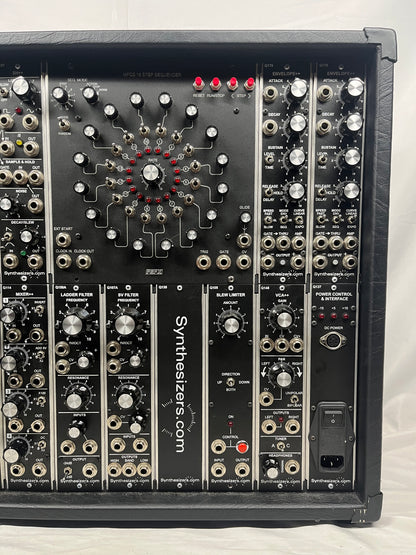 Synthesizers.com Portable Modular Synthesizer System Case and Keyboard with Patch Cables - Local Pickup Only!
